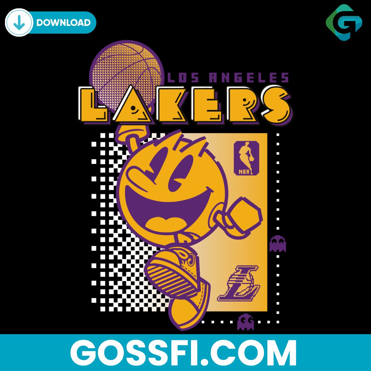 Funny Los Angeles Lakers Playing Basketball Png - Gossfi.com