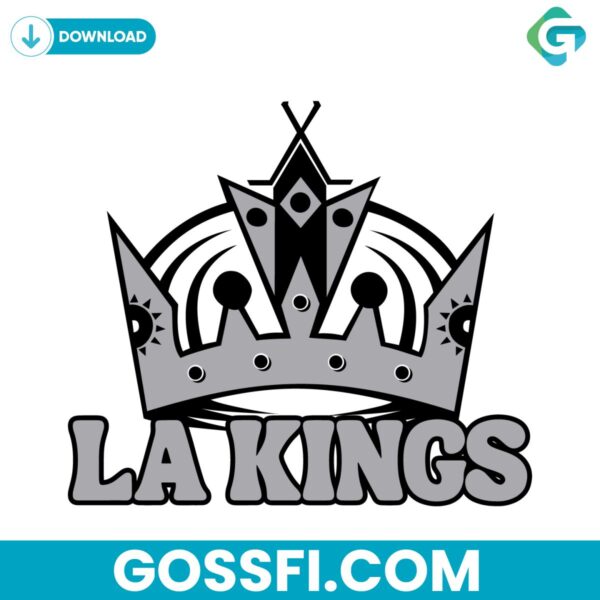 crown-la-kings-hockey-team-nhl-svg-digital-download