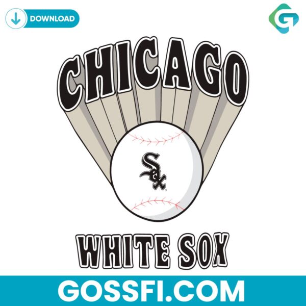 chicago-baseball-white-sox-mlb-svg-digital-download