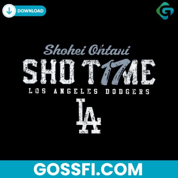 shohei-ohtani-sho-time-17-los-angeles-dodgers-player-svg