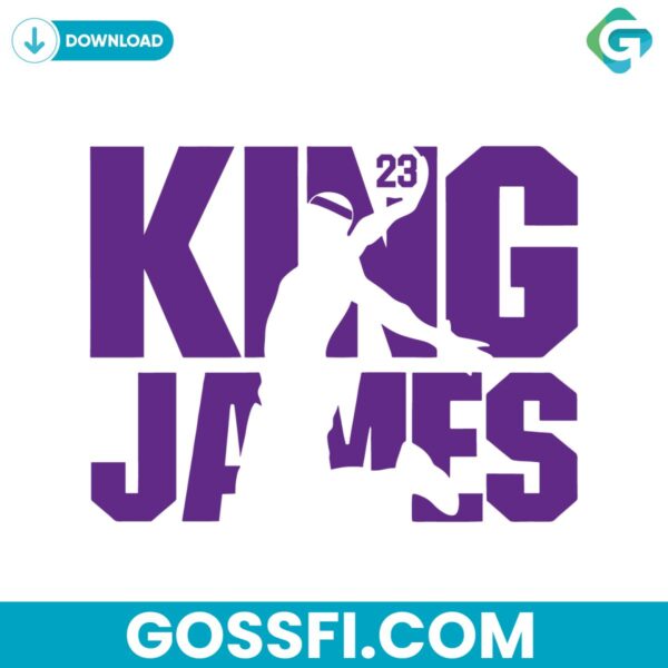 king-james-23-los-angeles-lakers-basketball-svg-digital-download