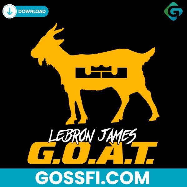 lebron-james-goat-los-angeles-lakers-basketball-svg