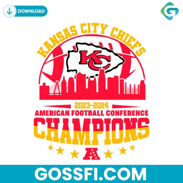 kansas-city-chiefs-afc-champions-svg-digital-download