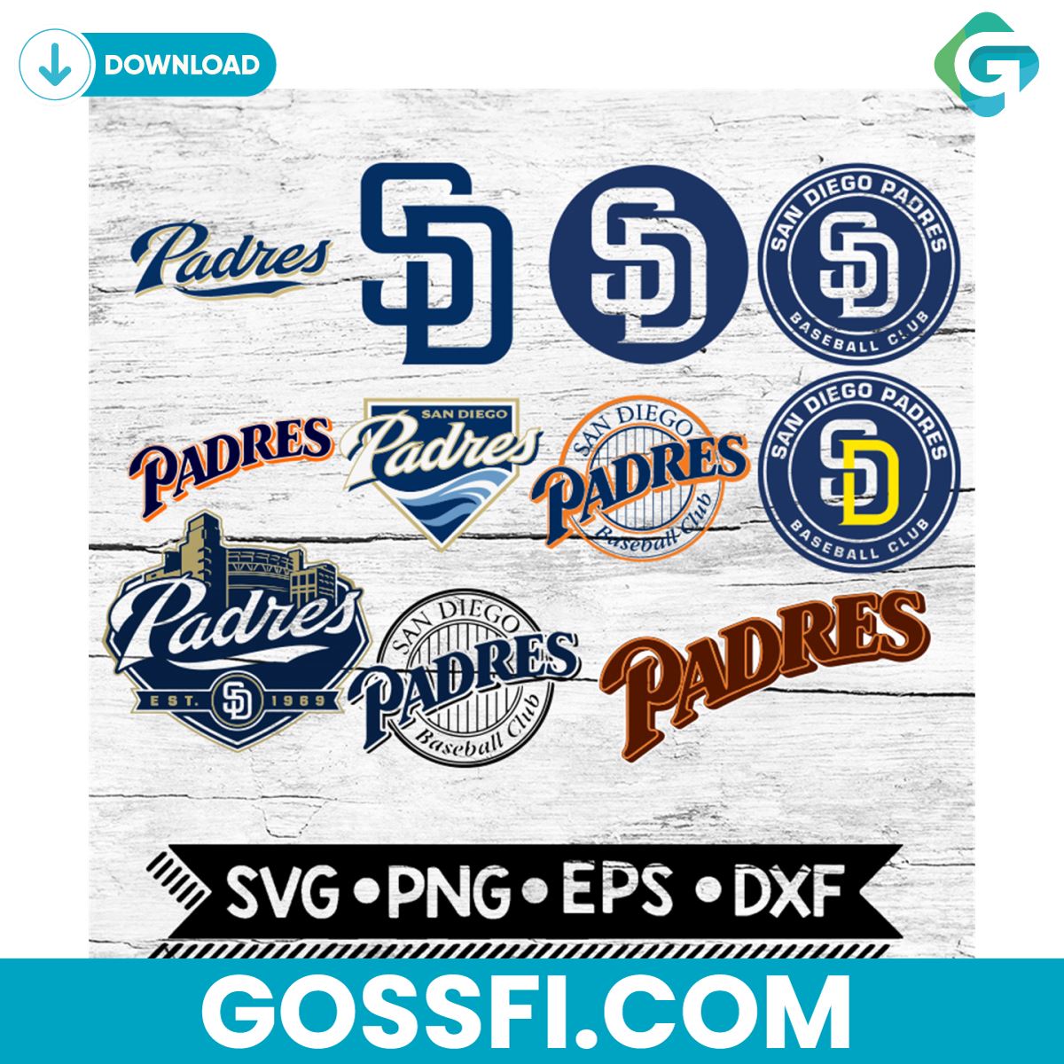 san-diego-padres-svg-mlb-baseball-bundle