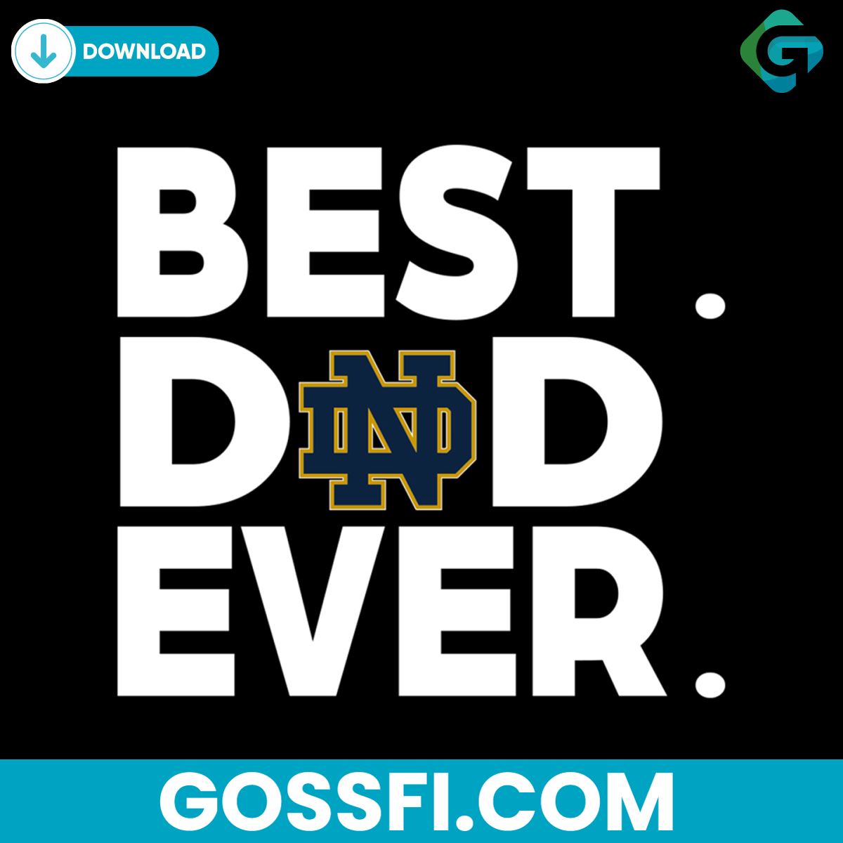 best-dad-ever-notre-dame-fighting-irish-svg