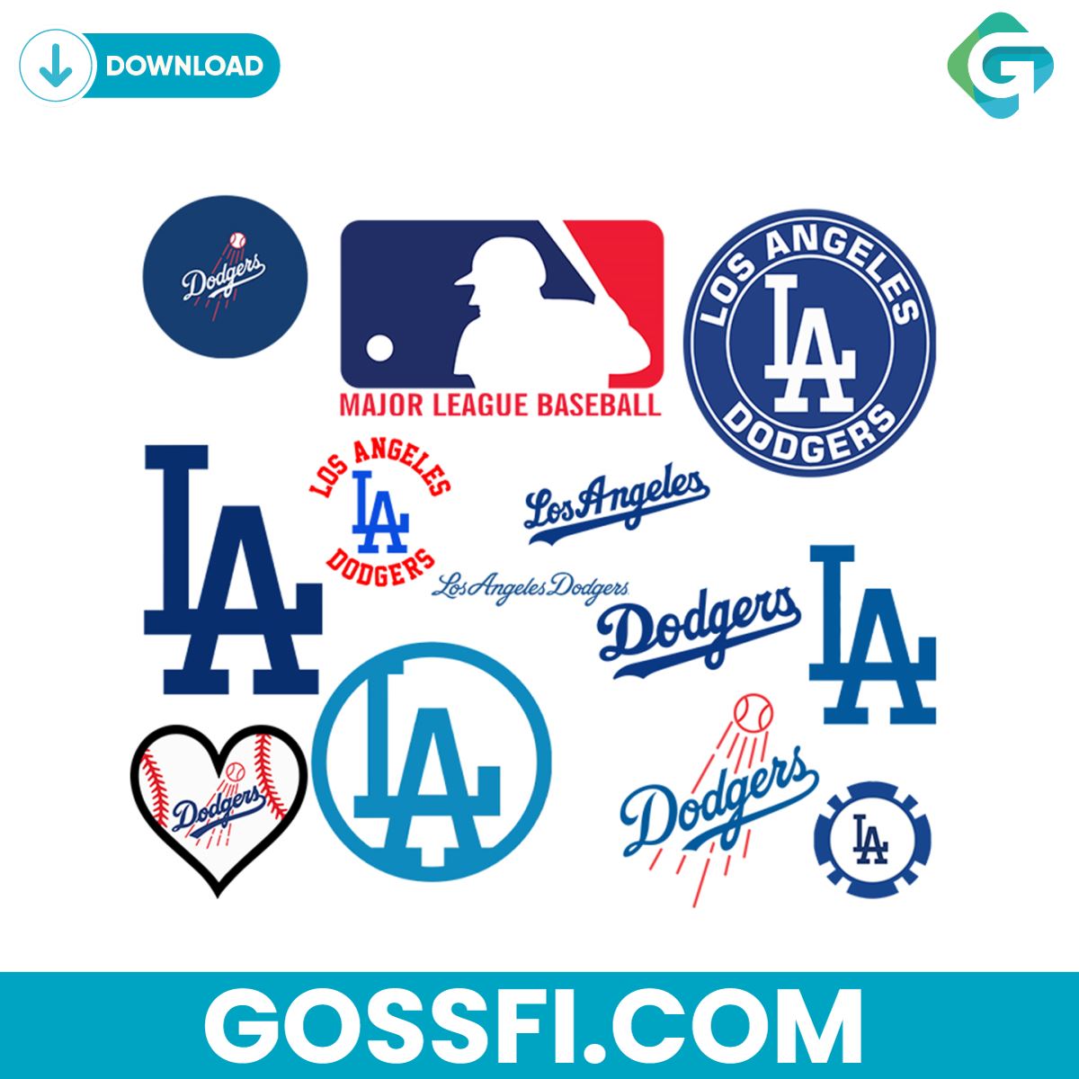 los-angeles-dodgers-files-svg-files-for-silhouette