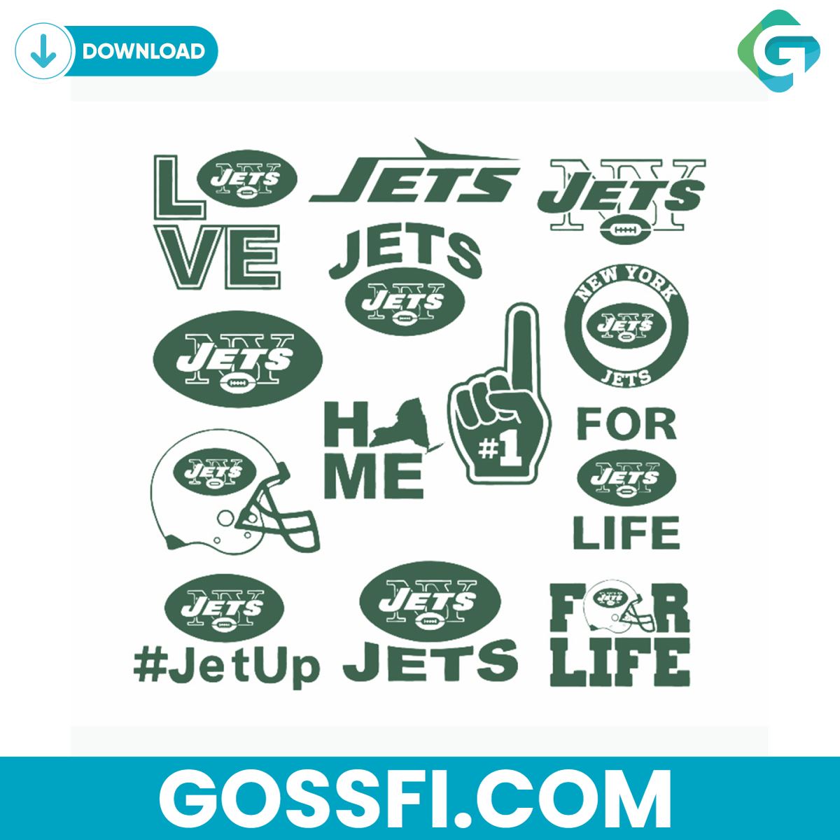 new-york-jets-bundle-svg-cricut-digital-download