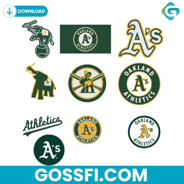 oakland-athletics-logo-bundle-file-svg-sport-svg