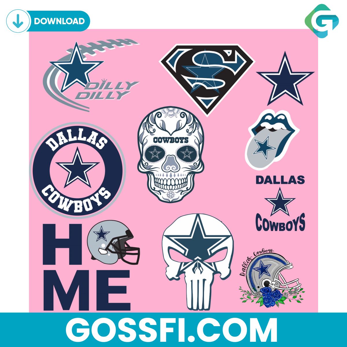 dallas-cowboys-nfl-bundle-svg