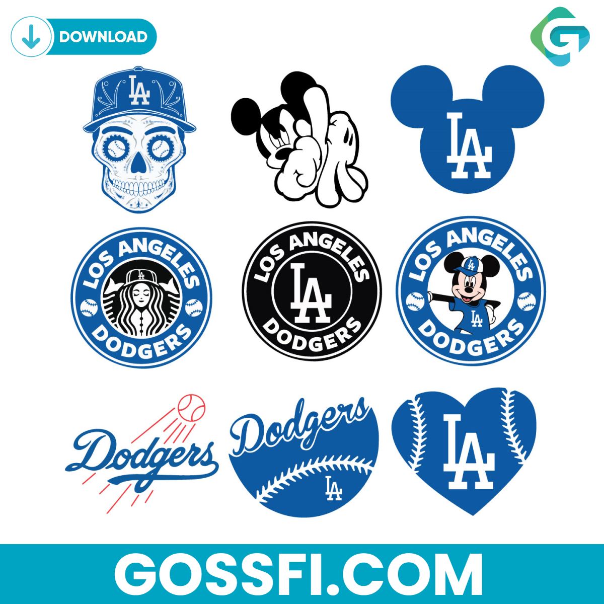 los-angeles-dodgers-baseball-bundle-mlb-sport-svg