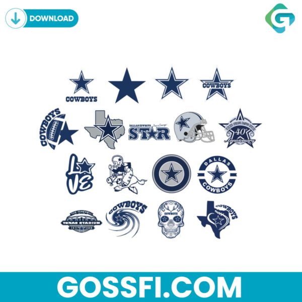 dallas-cowboys-nfl-football-logo-bundle-svg