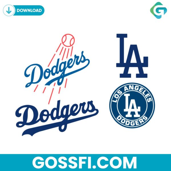 la-dodgers-bundle-sport-bundle-svg-files