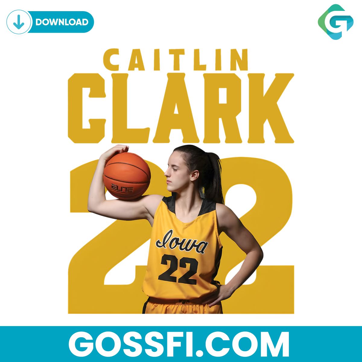 basketball-player-ncaa-cailtin-clark-iowa-hawkeyes-png