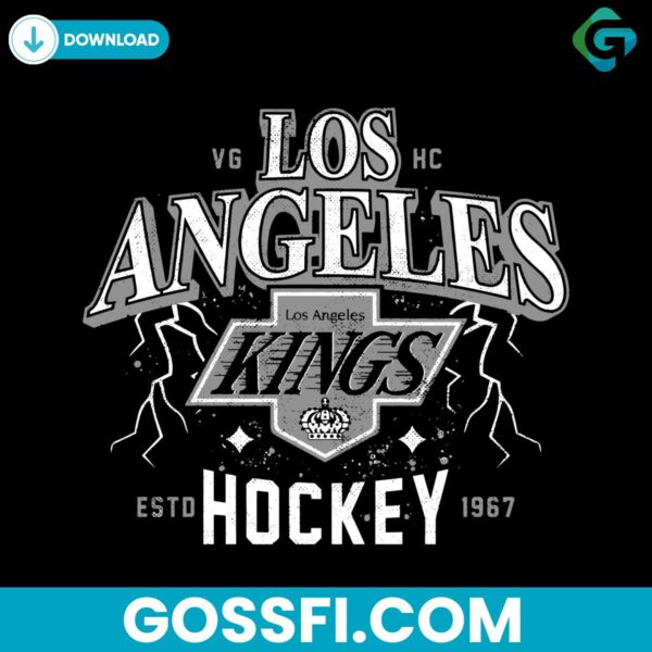 lightning-los-angeles-kings-hockey-nhl-svg-digital-download