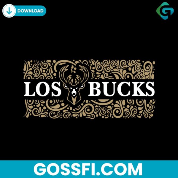 los-bucks-milwaukee-bucks-nba-svg-digital-download