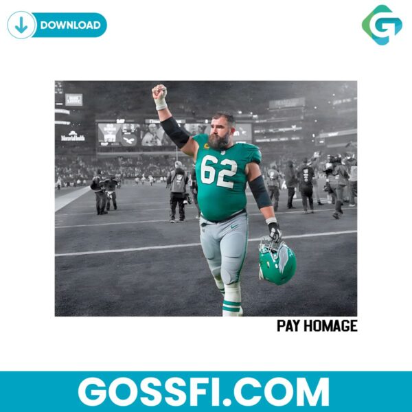 jason-kelce-pay-homage-legend-philadelphia-eagles-png