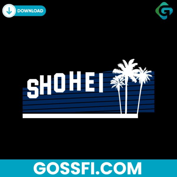 shohei-ohtani-hollywood-dodgers-baseball-svg