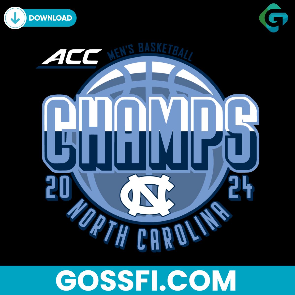 north-carolina-tar-heels-2024-basketball-regular-season-champions-svg