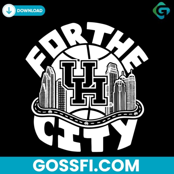 houston-cougars-for-the-city-basketball-svg-digital-download