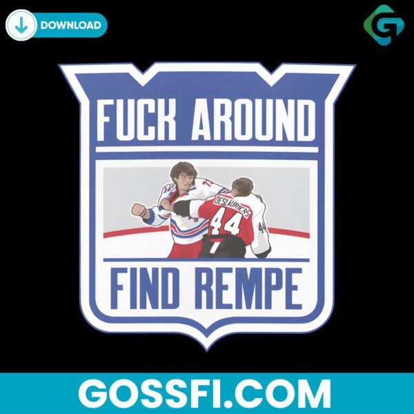 fuck-around-and-find-rempe-new-york-rangers-png