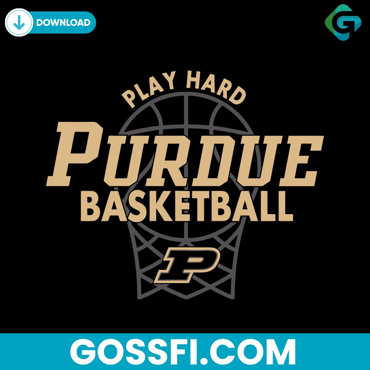 purdue-boilermakers-basketball-play-hard-svg-digital-download
