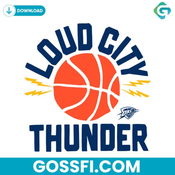 okc-thunder-loud-city-basketball-svg-digital-download