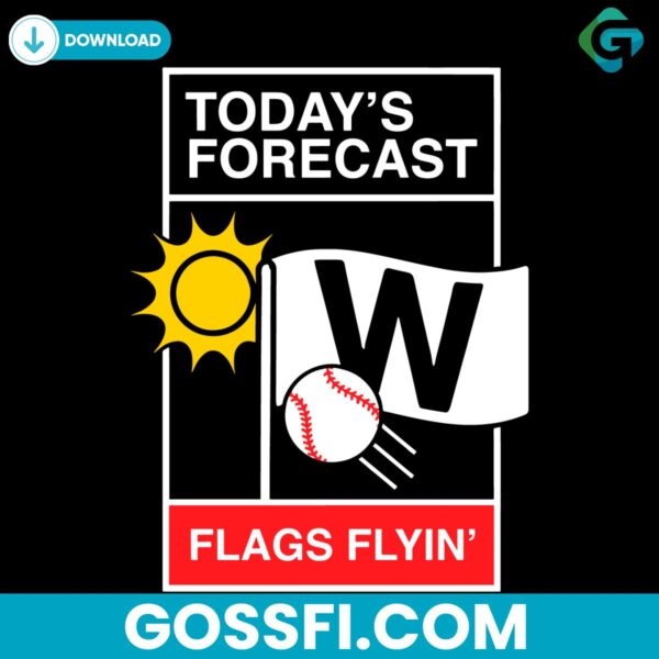 chicago-baseball-weather-report-svg-digital-download