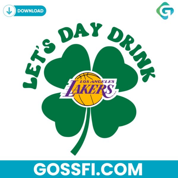 lets-day-drink-los-angeles-lakers-st-patricks-day-svg