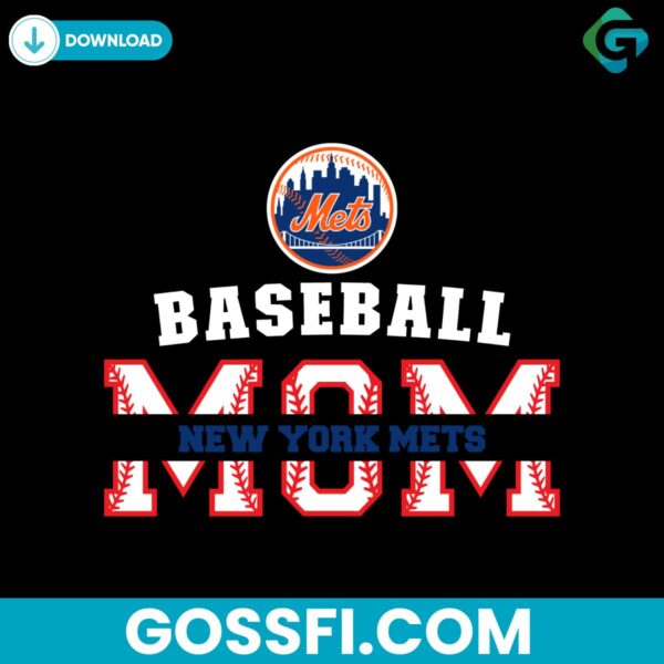 baseball-mom-new-york-mets-svg-digital-download
