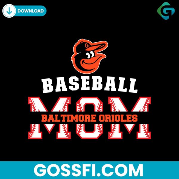 baseball-mom-baltimore-orioles-svg-digital-download