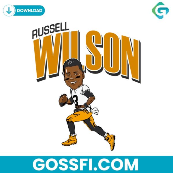 russell-wilson-pittsburgh-steelers-football-svg-digital-download