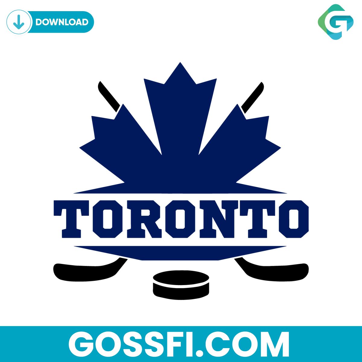 toronto-hockey-sticks-maple-leaf-vintage-svg-digital-download