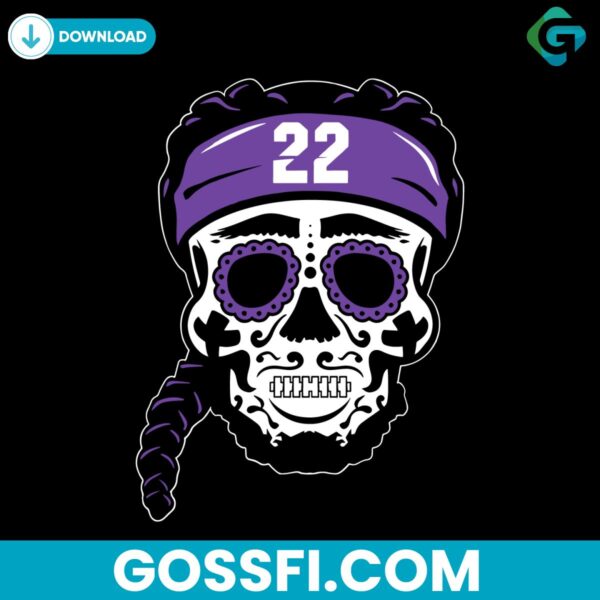 derrick-henry-baltimore-sugar-skull-svg-digital-download