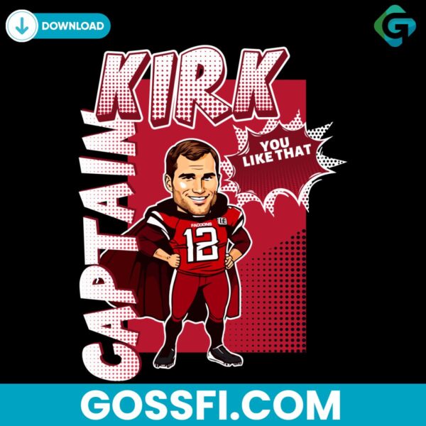 falcons-captain-kirk-football-player-svg