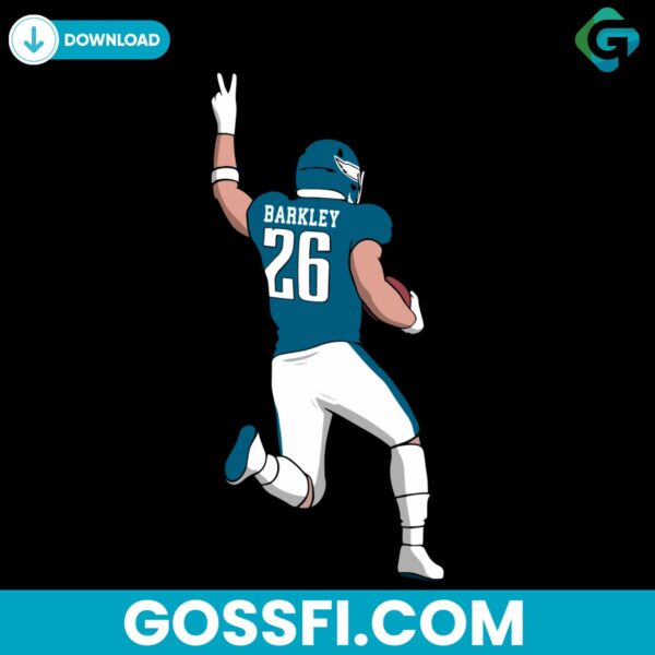 philly-saquon-barkley-football-player-nfl-svg