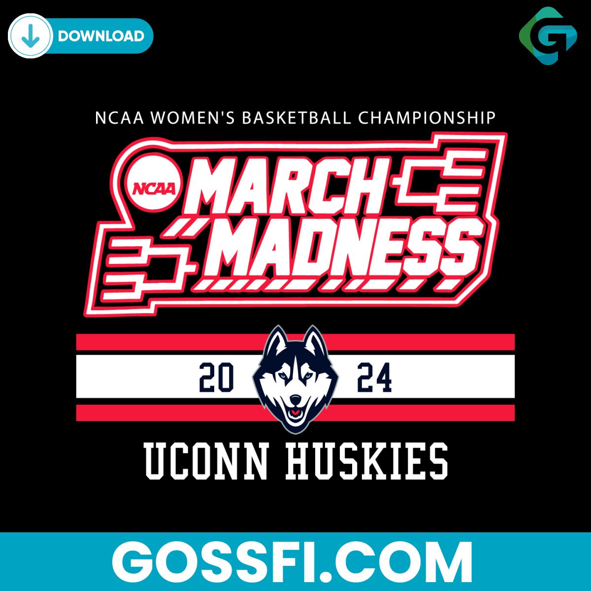 uconn-huskies-womens-basketball-ncaa-march-madness-2024-svg
