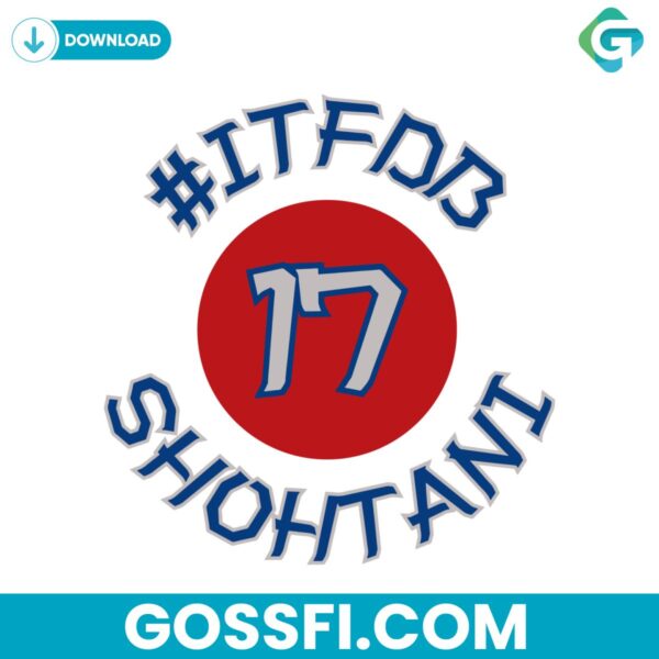 shohei-ohtani-itfdb-its-time-for-dodgers-baseball-svg