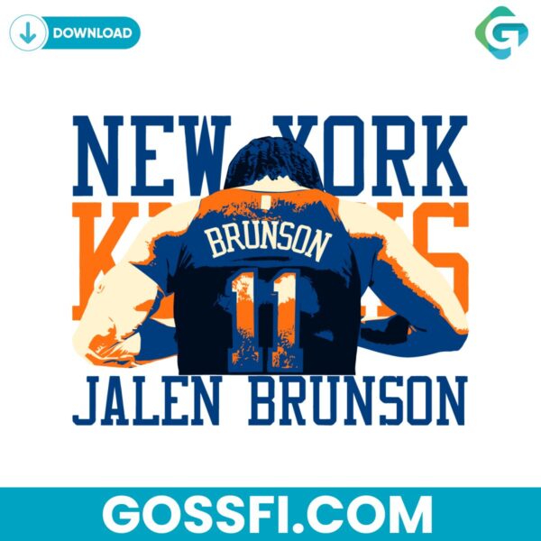 jalen-brunson-back-new-york-knicks-player-svg