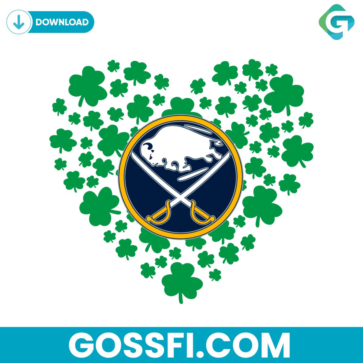 clover-leaf-st-patrick-day-buffalo-sabres-svg