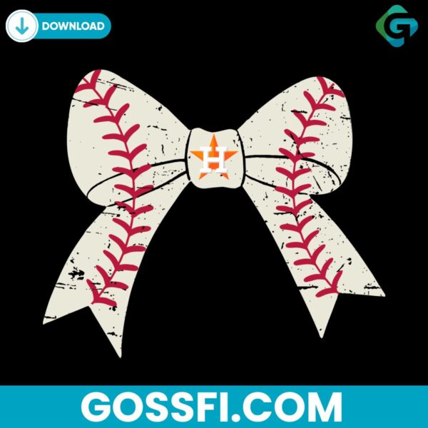 bow-tie-baseball-houston-astros-svg-digital-download