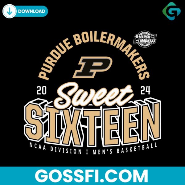 purdue-boilermakers-2024-ncaa-mens-basketball-sweet-sixteen-svg