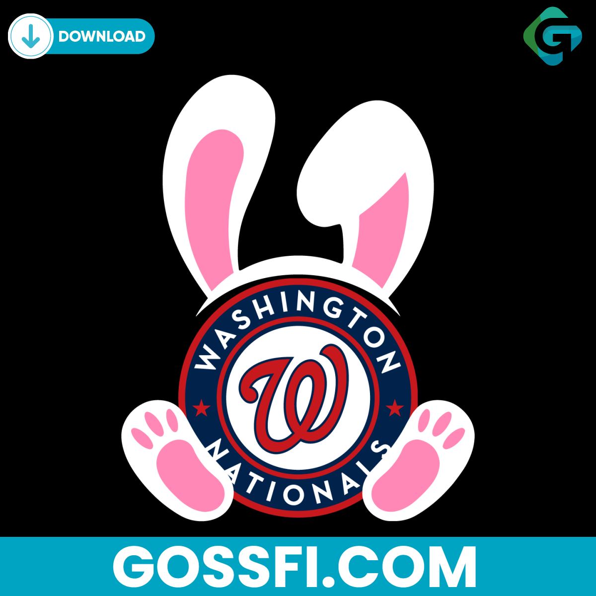 washington-nationals-easter-bunny-svg-digital-download