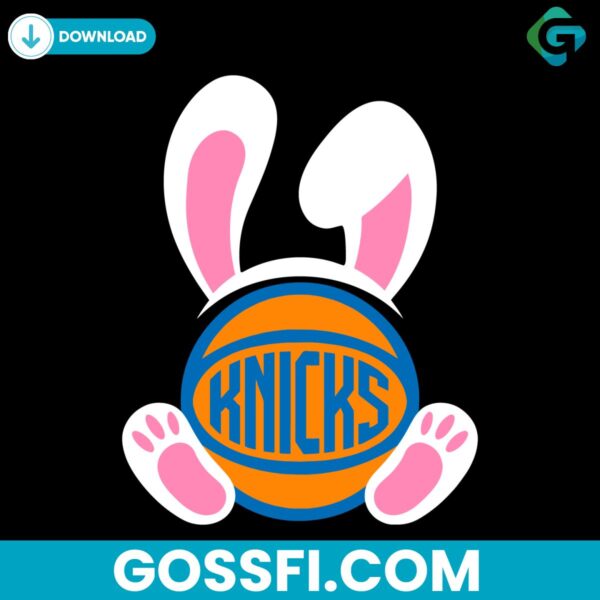 new-york-knicks-easter-bunny-svg-digital-download