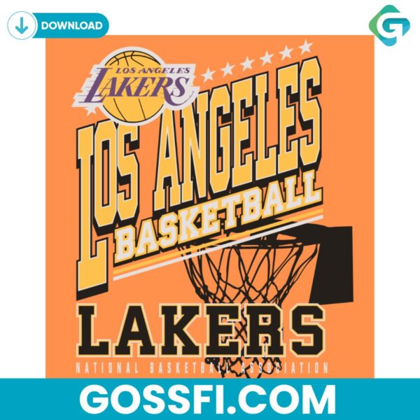 los-angeles-lakers-basketball-nba-team-retro-svg