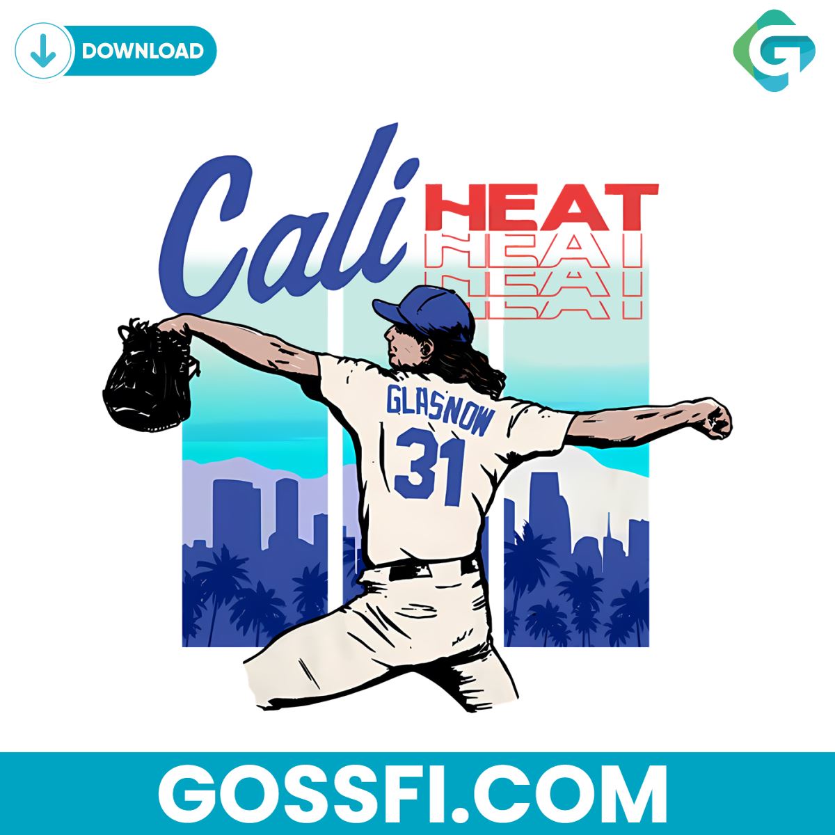 cali-heat-tyler-glasnow-los-angeles-dodgers-png