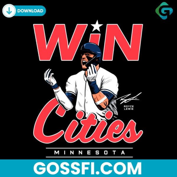win-cities-royce-lewis-minnesota-svg-digital-download