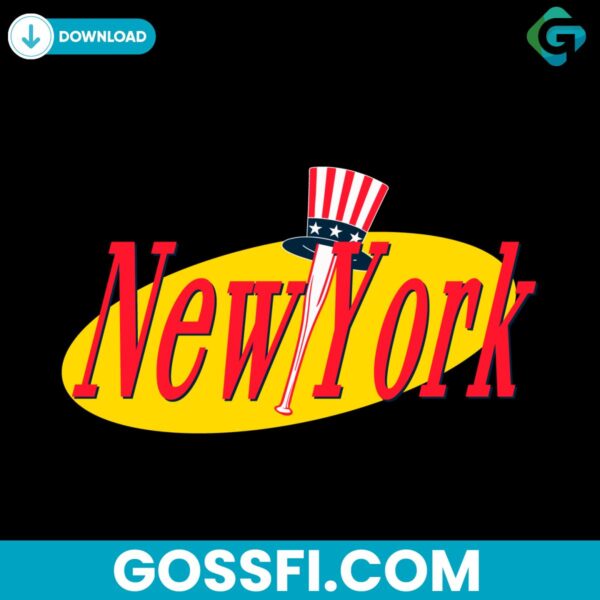 new-york-costanzas-yankees-baseball-svg-digital-download