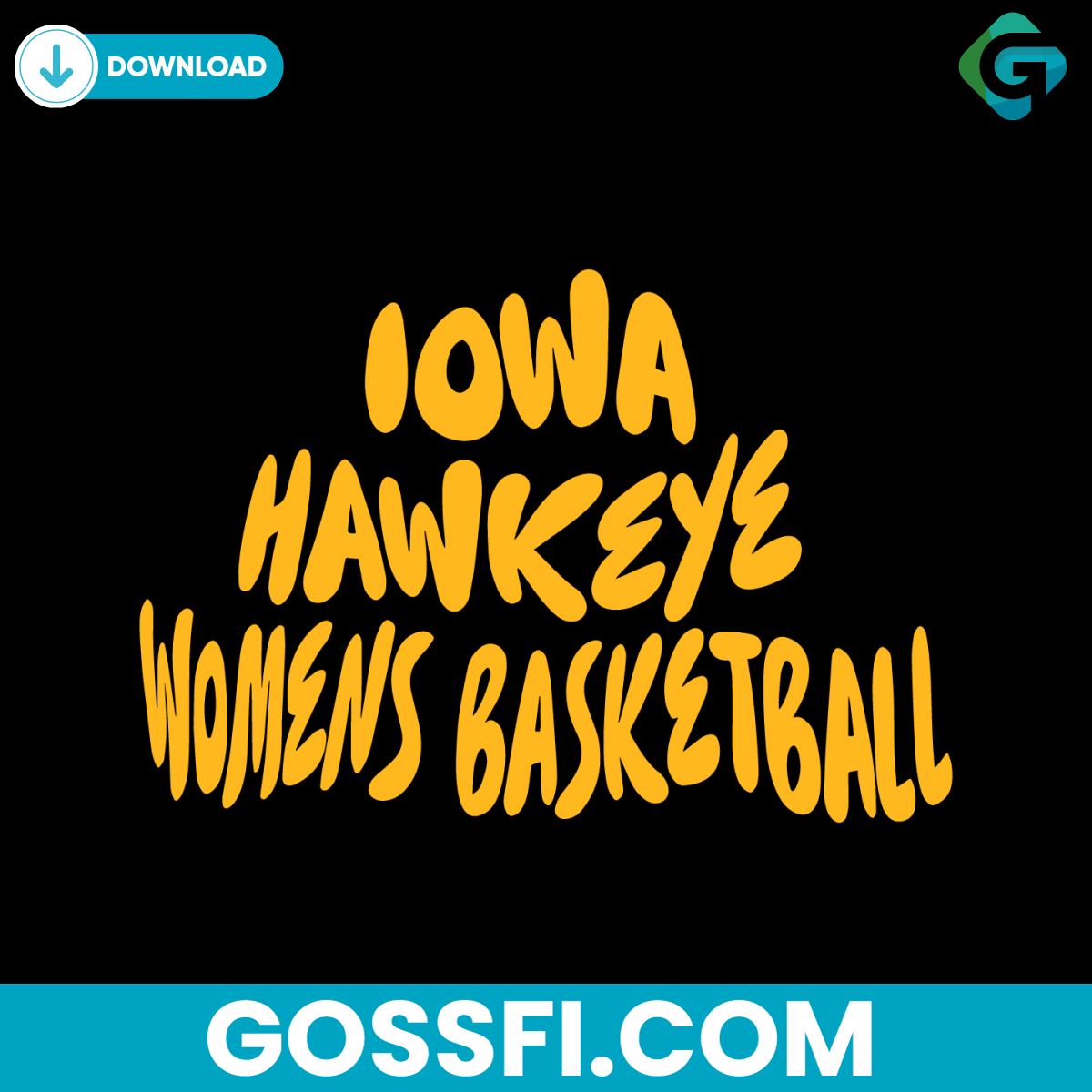 iowa-hawkeyes-womens-basketball-retro-svg-digital-download