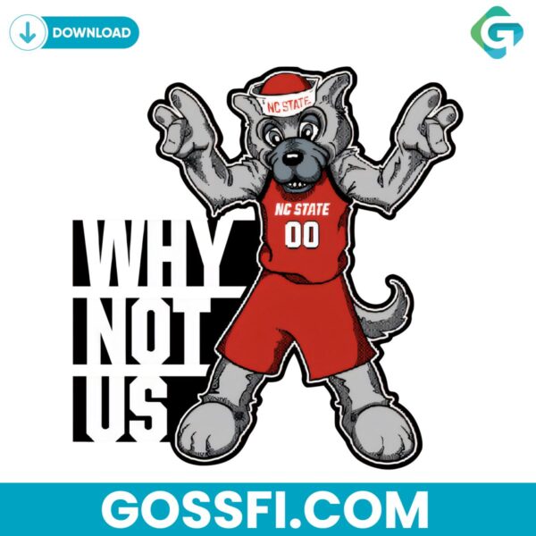 why-not-us-mascot-nc-state-ncaa-png