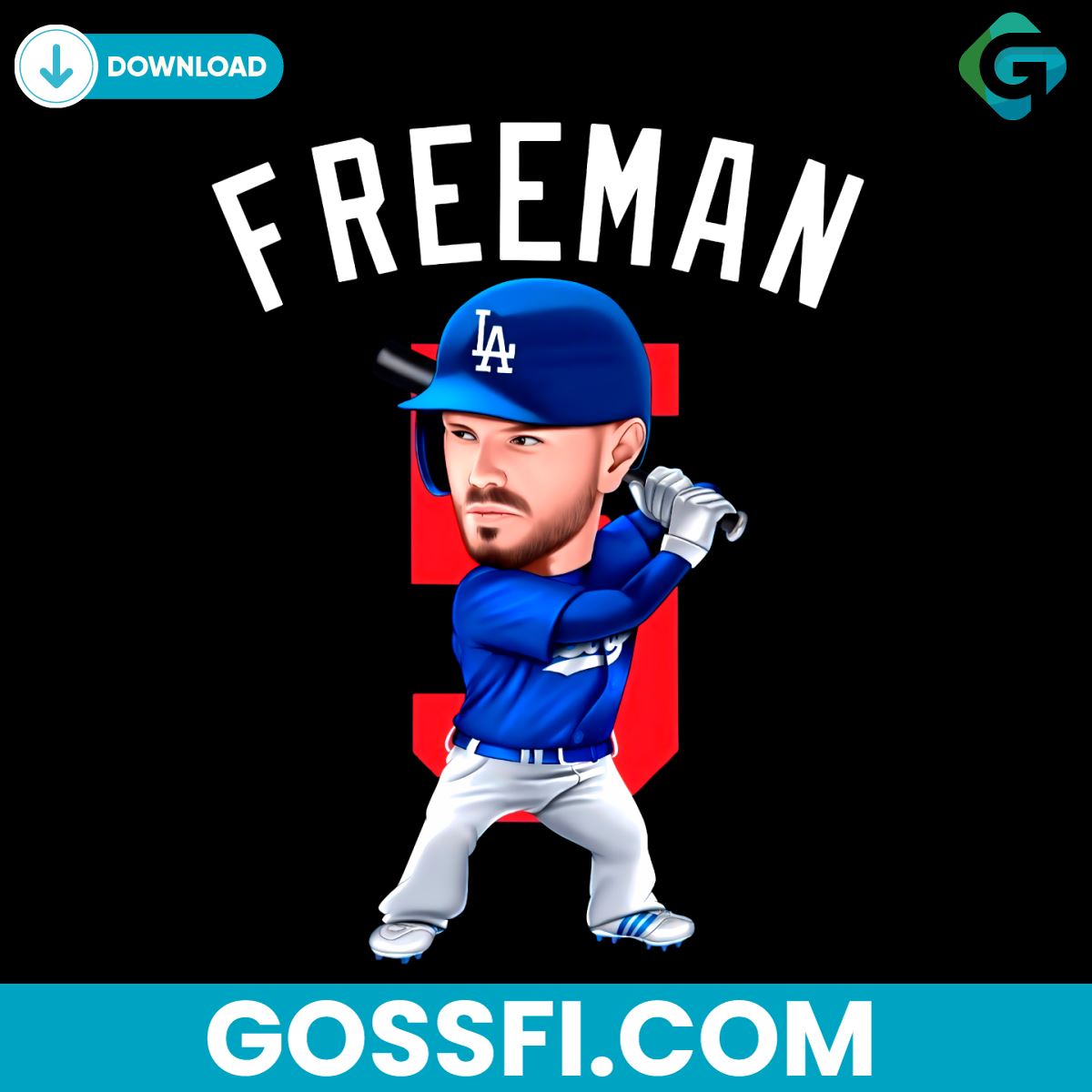 freeman-los-angeles-dodgers-baseball-player-png